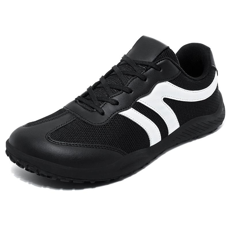 Spring and summer wide last casual mesh shoes men's versatile women's wide head barefoot sports shoes