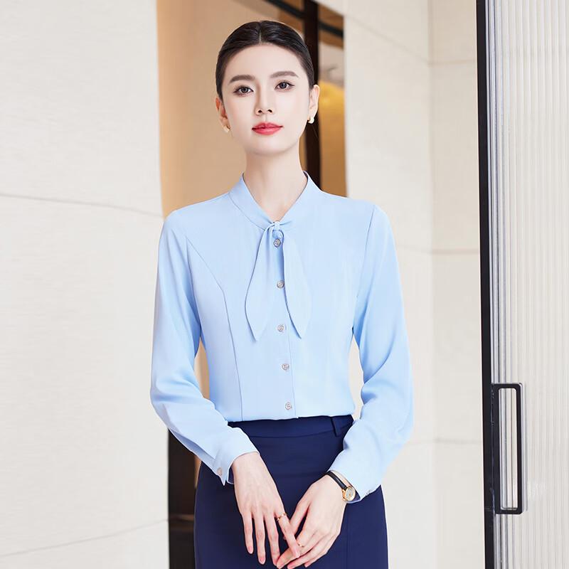 Women's Professional Two-Piece Dress and Shirt Set