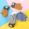 0-3 Years Old Elastic Baby Newborn Cute Cartoon Kids Gloves Knitted Mittens Thick Warm