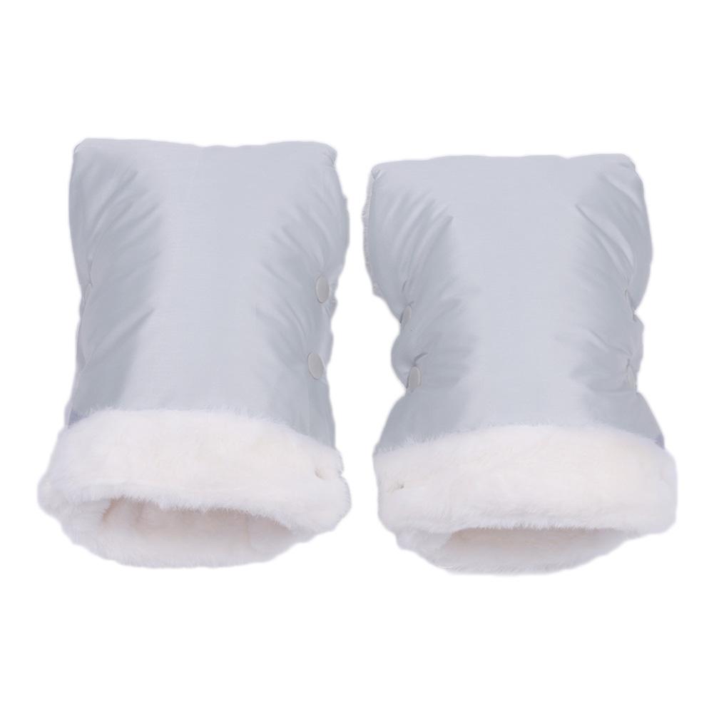 1pair Newborn Push Chair Mitten Waterproof Thick Warm Baby Buggy Handcover Windproof Kids Cart Thicken Mittens Supply