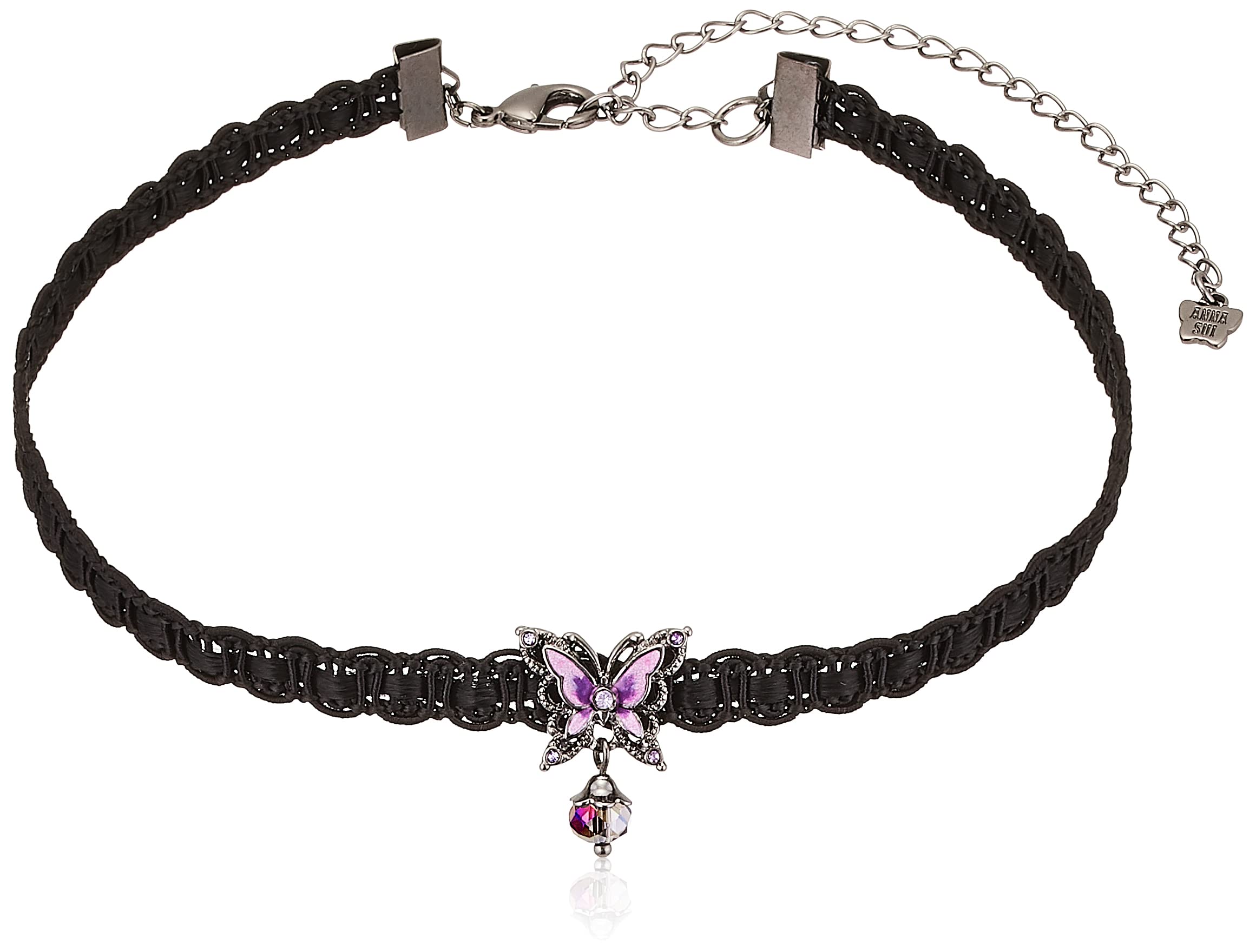 

Anna Sui Butterfly Choker SAMN190530XV Purple