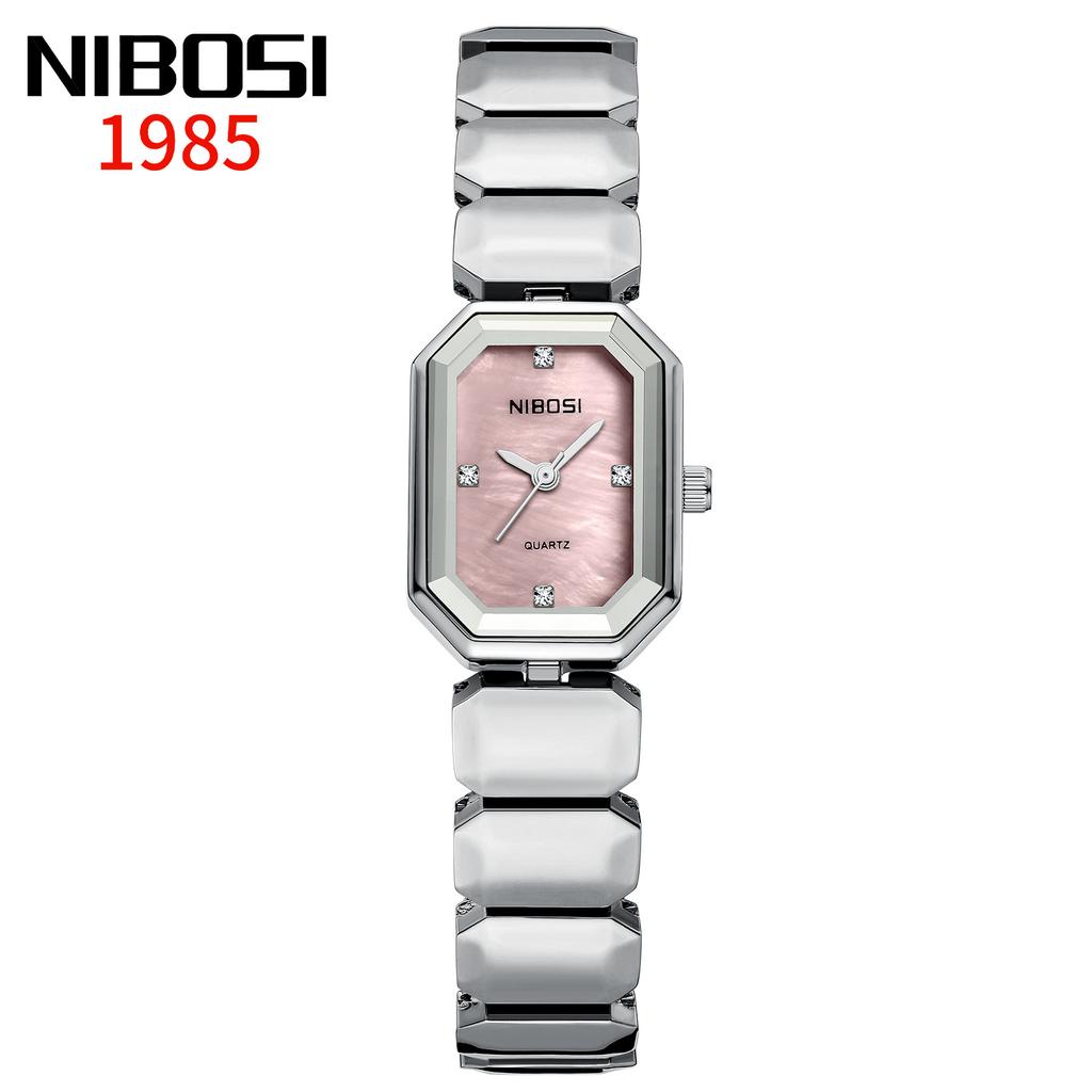 Fashion New Mother-Of-Pearl Small Square Watch Fashion Women'S Watch Exquisite Versatile Waterproof Quartz Watch Women
