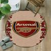 1 st A-Arsenal Matta, Rund Matta, Bekväm, Lämplig för Entréer, Vardagsrum, Kontor och Sovrum, Juldekoration