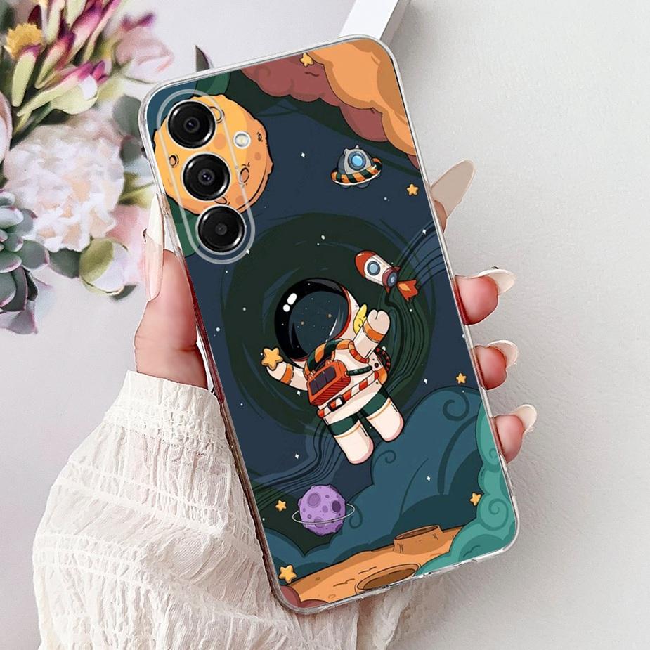 For Samsung Galaxy A17 5G Case SM-A176B Cute Cat Painted Cover 6.7'' Soft Silicone Case For Samsung A17 A 17 GalaxyA17 5G Fundas