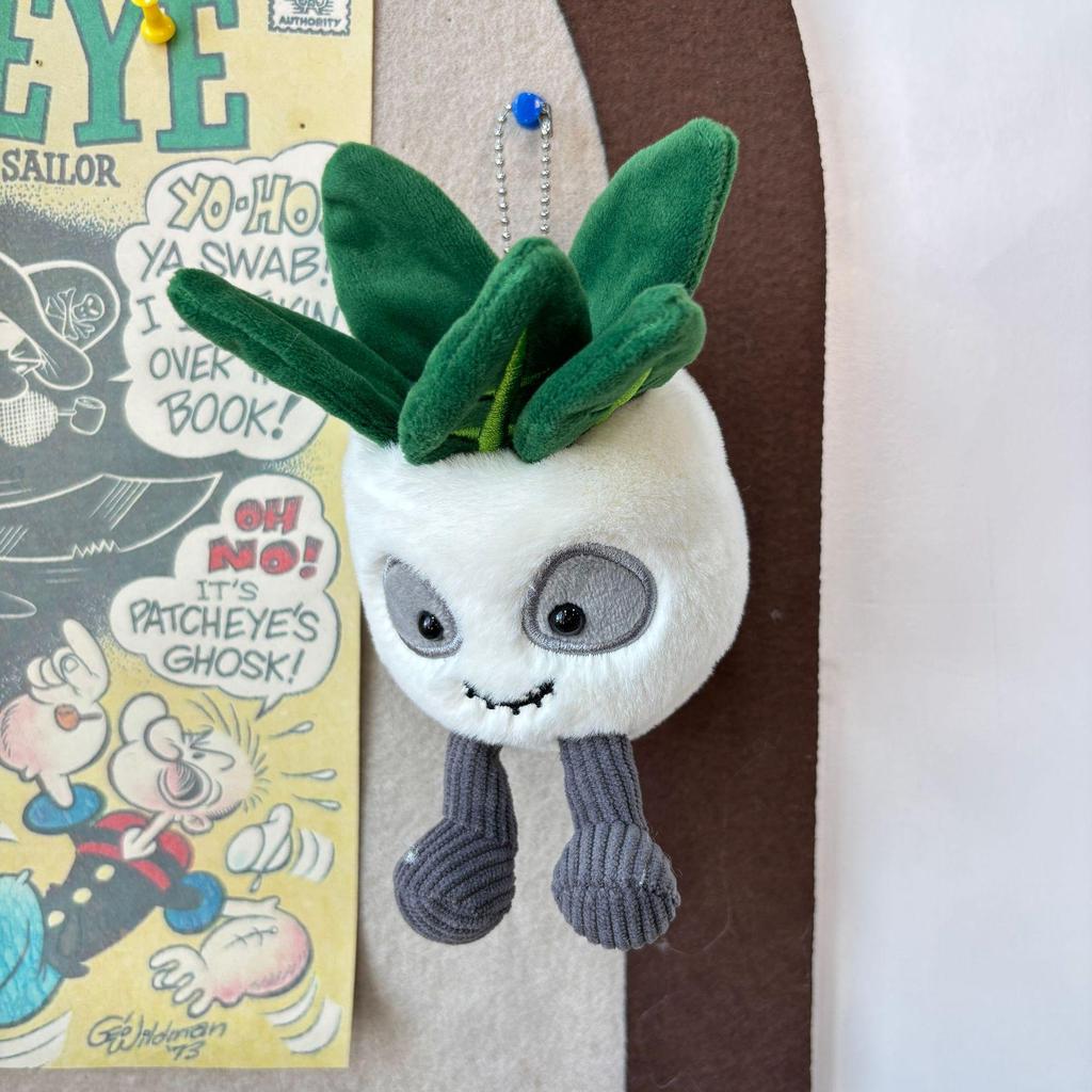 Quirky Plush Toy: Ghost, Skull & Owl Potted Plant Doll