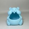 Enfeite de Tigela para Hamster Formato Fofo de Hamster Caixa de Armazenamento de Grande Capacidade Móveis para Casa para Doces Lanches