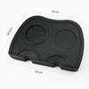 Coffee Tamper Mat Coffeeware Manual Coffee Silicone Pad Tamping Mat Barista Coffee Espresso Tampering Holder Corner Mat Pad