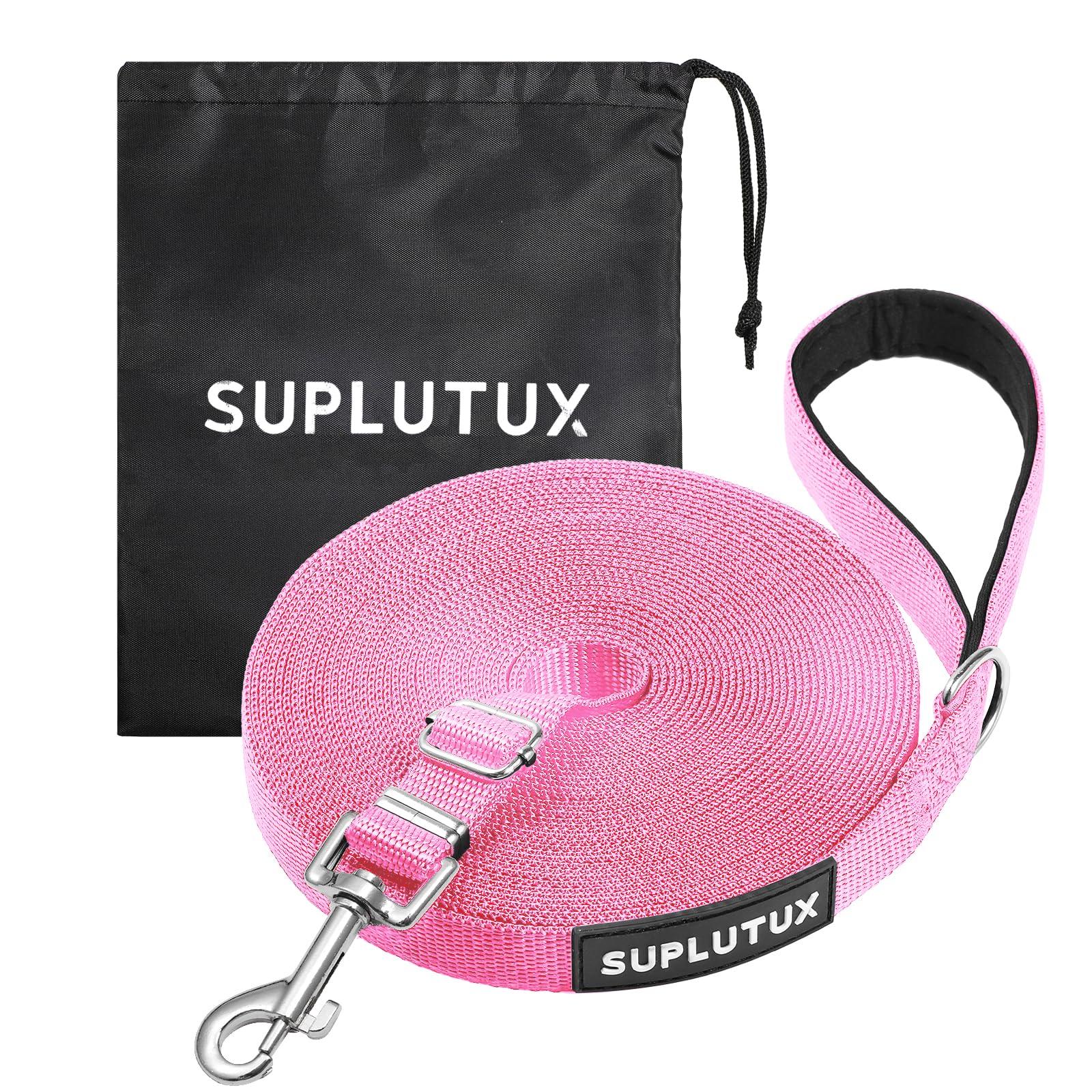 

Dog Long For Dog For and Small Adjustable Length Made of Pet Supplies Lead, Lead, Training, Large, Medium, Dogs, Retractable, Lead, Nylon, Durable, розовый