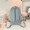 Sweet girl schoolbag college style junior high school student backpack new treasure backpack female