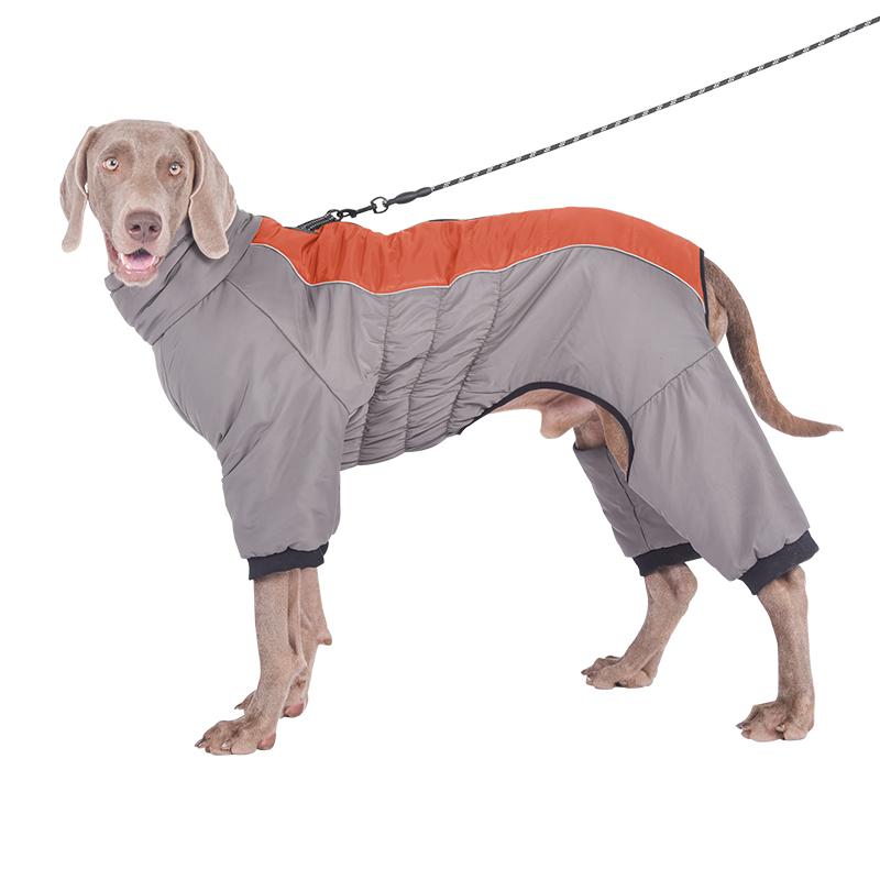 Waterproof Pet Dog Winter Jumpsuit Warm Medium Large Dogs Winter Jacket Clothes Labrador Bulldog Golden Retriever Costumes