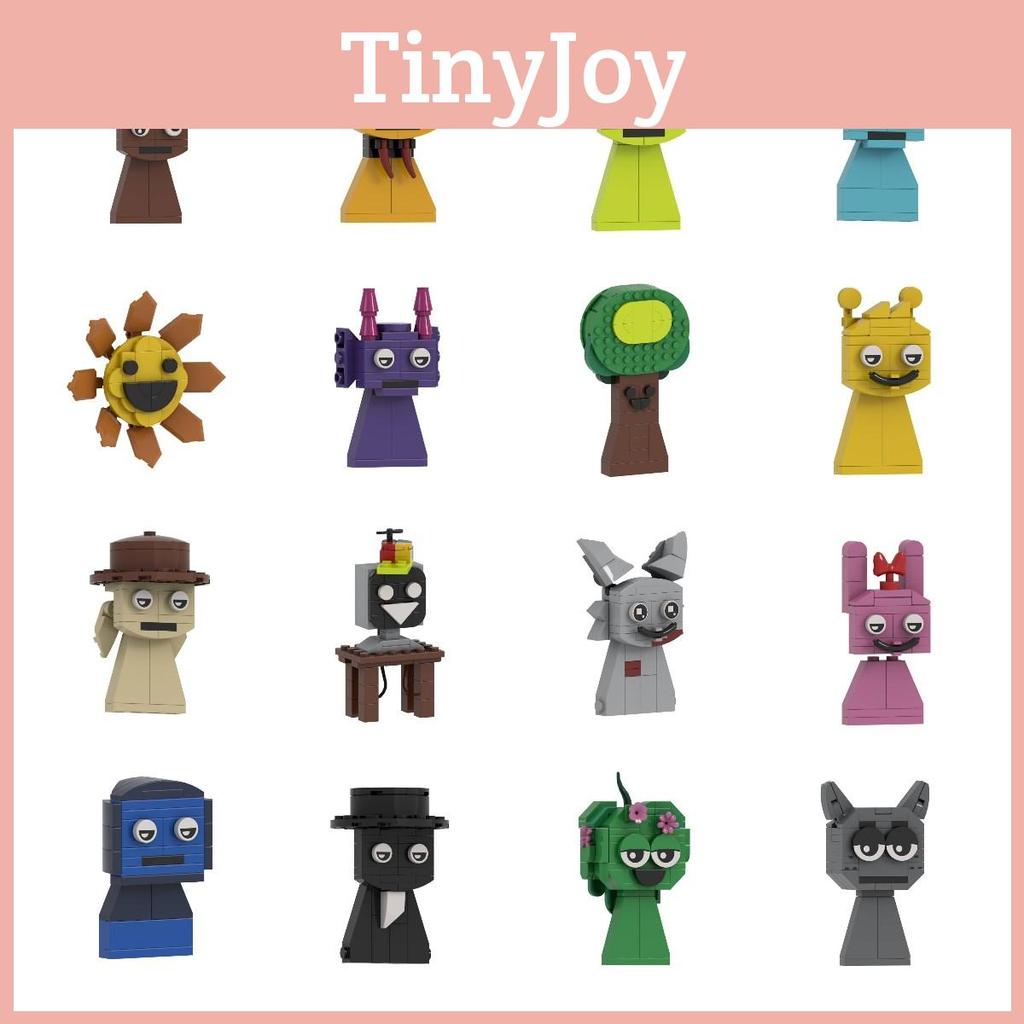 Sprunki Building Game Block Toys Model Cartoon Children Puzzle Dolls Figure