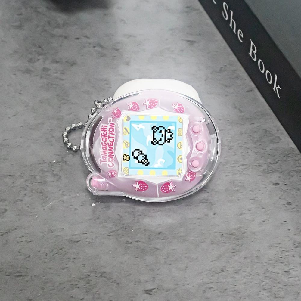 Protective Case for Tamagotchi Connection Clear PC Hard Shell Cover for Tamagotchi Connection Electronic Pet,WaterproofWashable Shockproof Protection