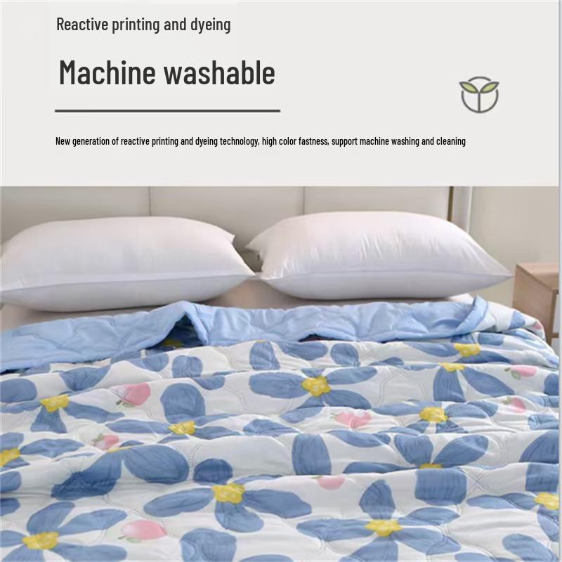 KANGCHUYA Leilin Funa Colorful Printed Summer Quilt
