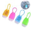 Travel Refillable Disinfect Hand Sanitizer Bottle Empty Container Protective Case Perfume Holder