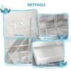 Bird Cage with Removable Tray and Perches, Parrot Aviary, 61x36.5x98 cm, White