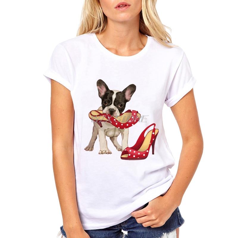 Buy Women S T Shirt Summer Cute Little Yorkshire Terrier Dog Print T