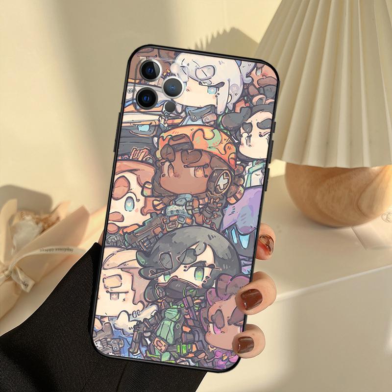 Cool Valorant Game Phone Case For IPhone 18 17 16 15 14 13 11 12 Pro Max 13 mini 15 16 Plus 16e 17 Air Cover Funda