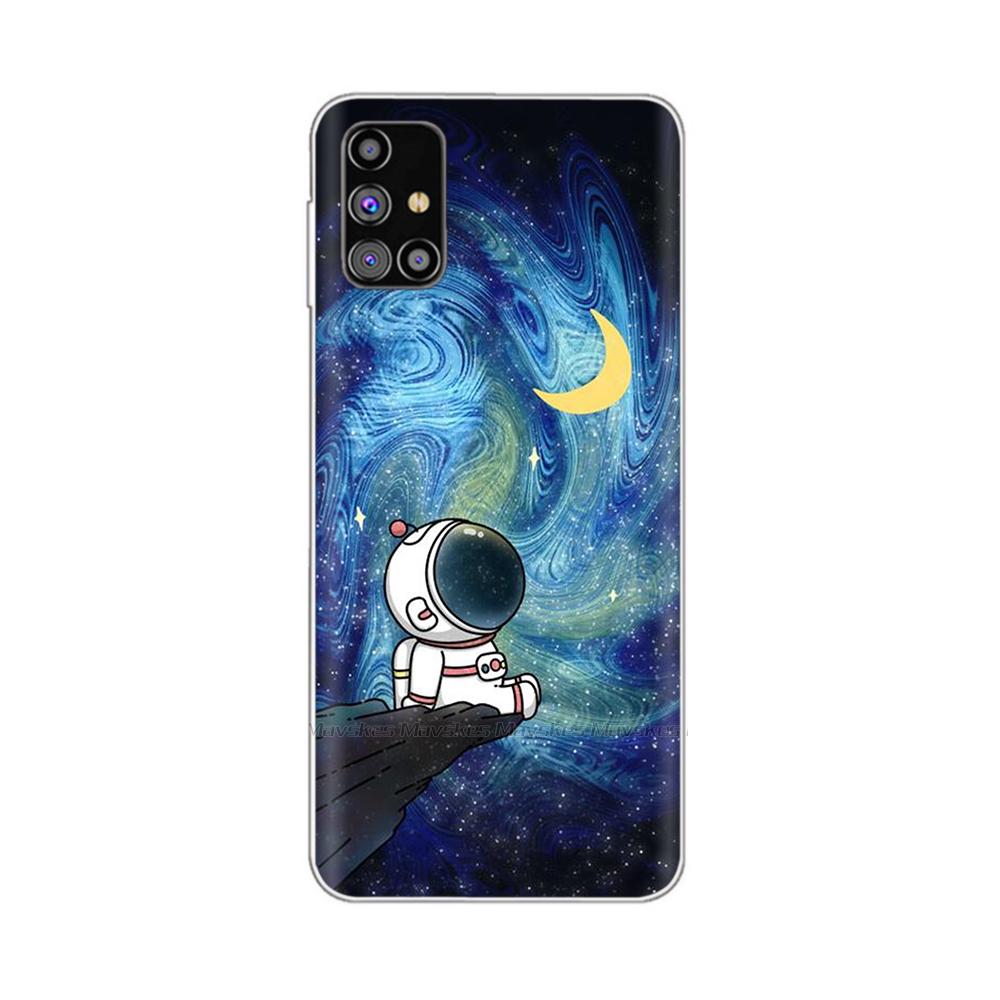 For Samsung Galaxy M31S Case SM-M317F M 31s Clear Shockproof Soft Silicone Protect Phone Case For Samsung M31s M317 Bumper Funda