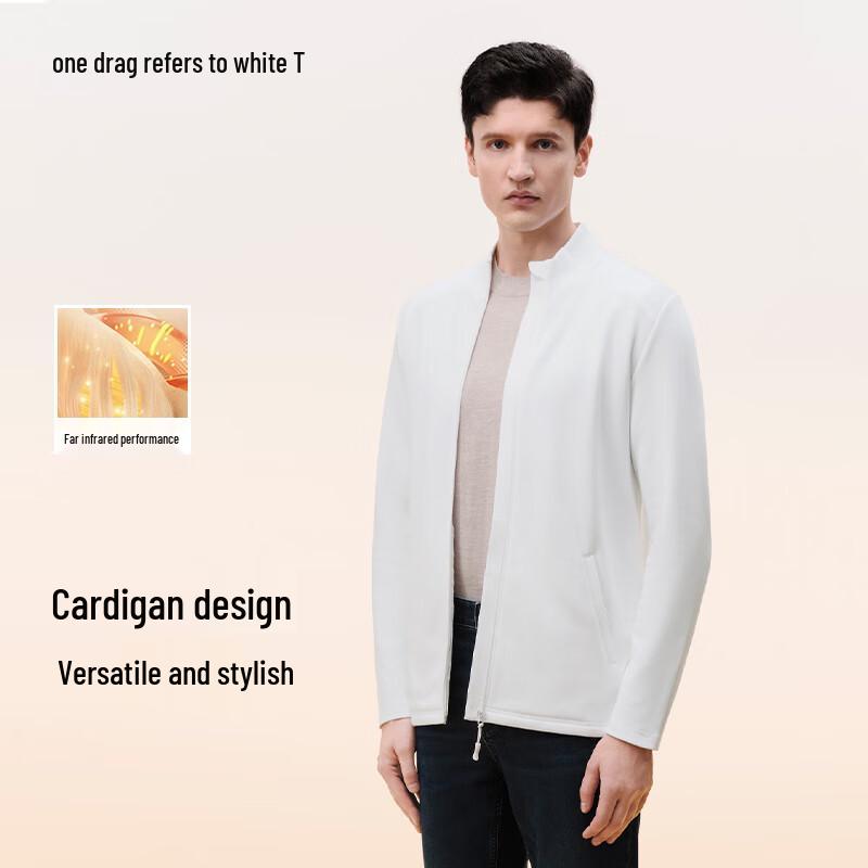 

Unisex Thermal Fleece Stand Collar Casual Jacket XL