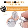 M14*1.5 Car Engine Oil Pan Oil Drain Plug Magnetic Extended Oil Drain Screw Gasket Auto Replacement Parts For Honda Volkswagen