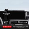 For Toyota Land Cruiser Prado 250 LC250 Car Gravity Car Mobile Phone Holder Console Navigation Phone Stand Bracket Installation
