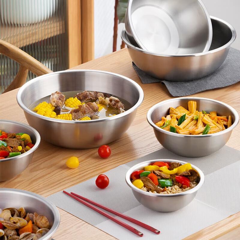 Camellia 304 Stainless Steel Mixing Bowl