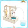 Kids STEM Toys DIY Pumping Unit Assembling Model Material Kits Water Pump Experiment Technology Toy Puzzle Painted Toys Gift