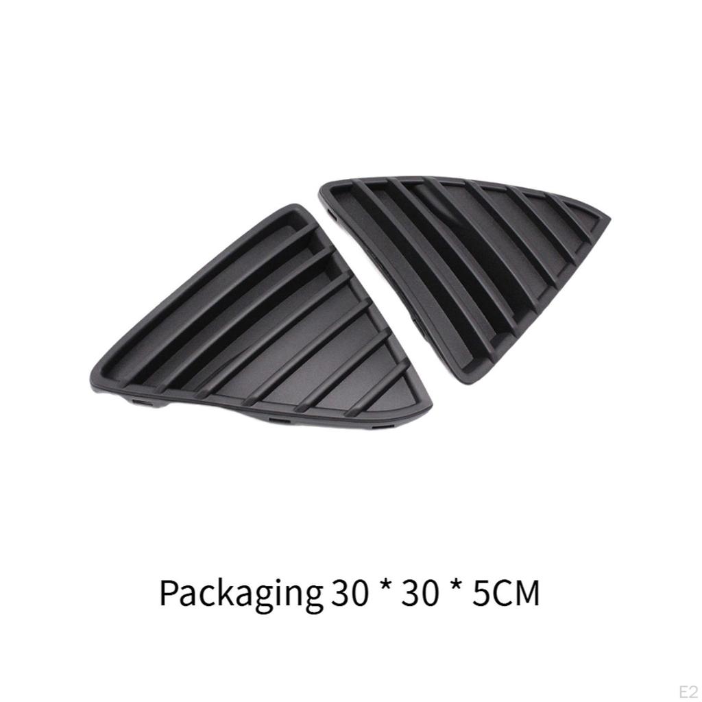 2 Pieces Grille Moulding BM5117K946AE Rubber Accessories Triangle for Focus MK3 Professional