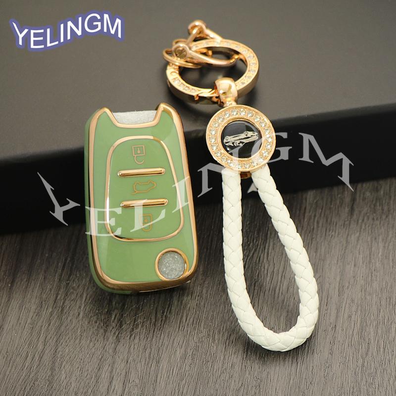 Tpu Car Key Cover Case Shell For Kia Sportage Rio 3 Soul Optima Ceed K5 K2 Pride Hyundai I20 I30 Ix20 Ix25 Ix35 Elantra Accent