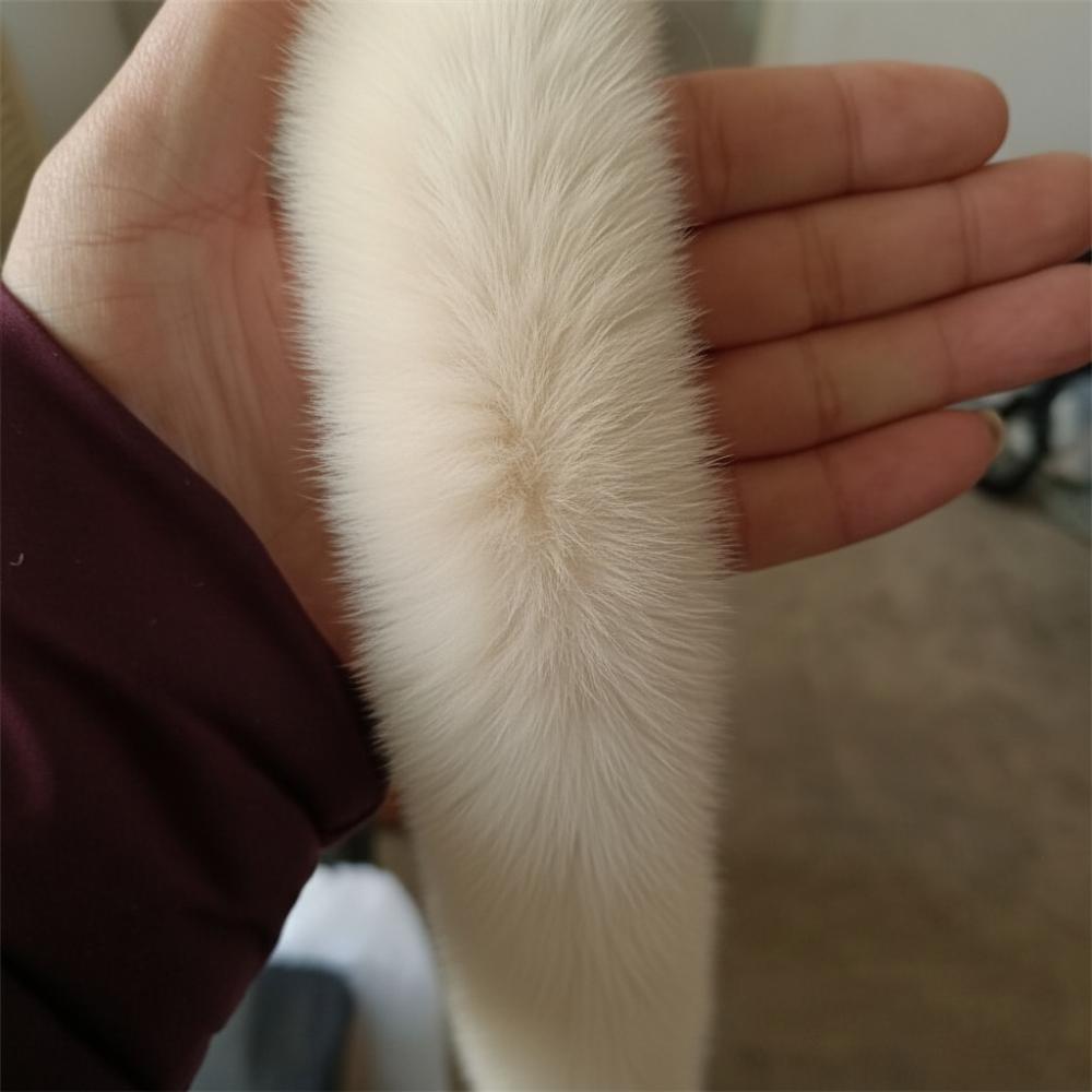 Collar Sewing Furry Fluffy 100cm Furry Ribbon Fur Tape Faux Rabbit Fur