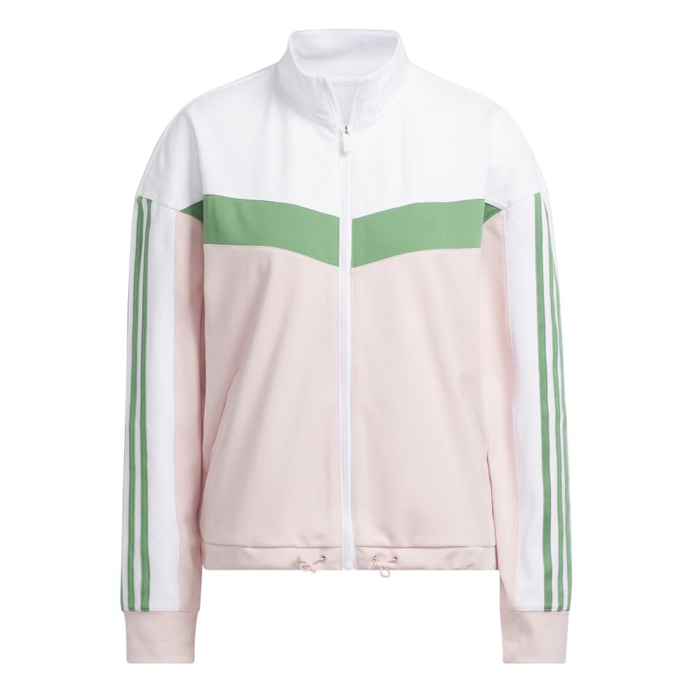 Twisted Knit Retro Track Jacket