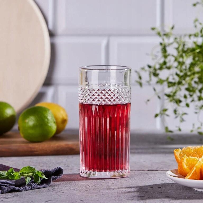 Szklanka do napojów 360 ml szklanka 15 cm przeźroczysta 1 szt Greta