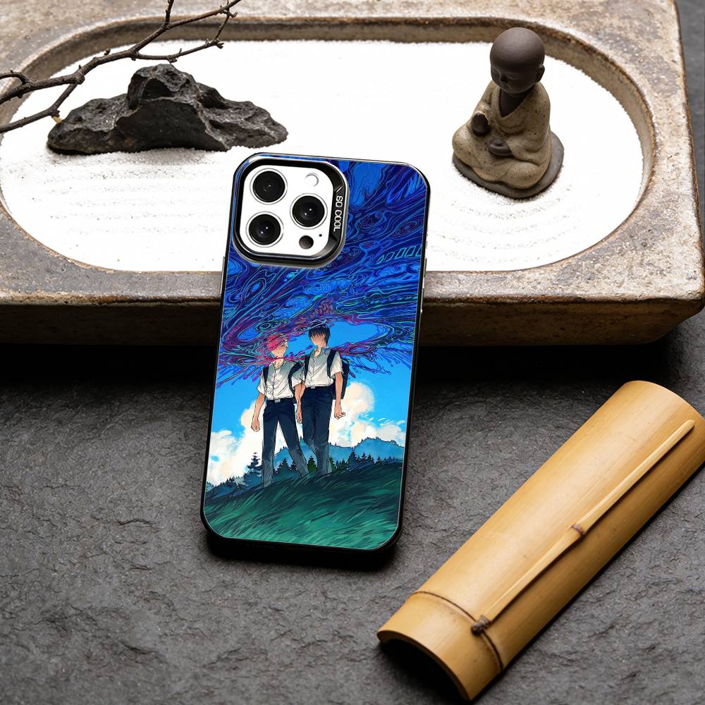 The Summer Hikaru D-Died Comic Phone Case For iPhone17, 16,15,14,13,12 Pro Max Black Candy Matte Shockproof Cover