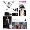 Hollow Sexy Thong Low Waist Transparent Lace Elastic Underwear Women's French Temptation Seamless T Pants 2154
