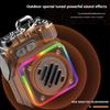 Permanent Metal Communication Speaker Dynamic lighting Mood Lights Long Permanent Battery Dense Wireless Sound System