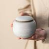 Elegant Pu'er Tea Storage Box Ceramic Tea Cans Multi-function Tea Sealed Jar  Friends