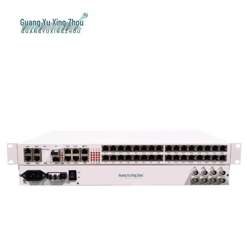 Guangyu Xingzhou GY-4E124F16P Multi-Service Fiber Optic Multiplexer