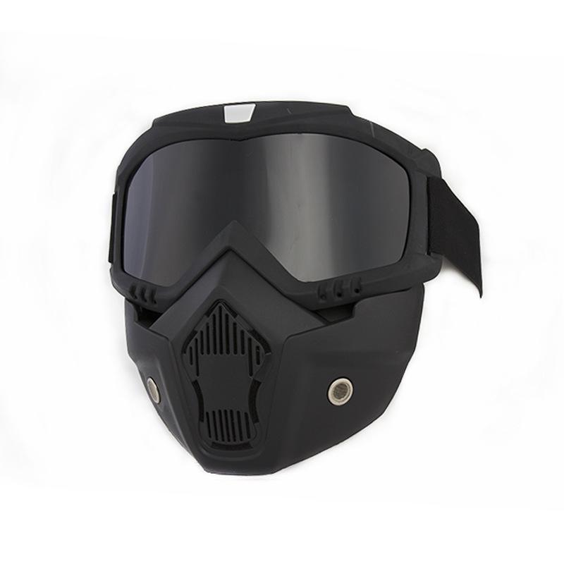 Vintage Face Mask Goggles Unisex Personalized Horror Halloween Skull Motorcycle Retro Goggles