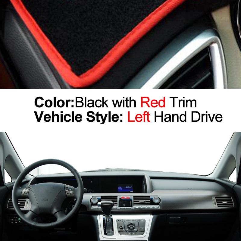 Car Auto Inner Dashboard Cover For Honda Elysion 2012 - 2015 Center Console Protector Carpet Dashmat Reduce Sun Shade  2013 2014