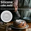 Optimized Silicone Cake Pan, Non-Stick Spiral Design for Baking & Kitchen Use