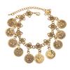Fashionable and Popular Coin Anklets, Personalized Retro Bracelets