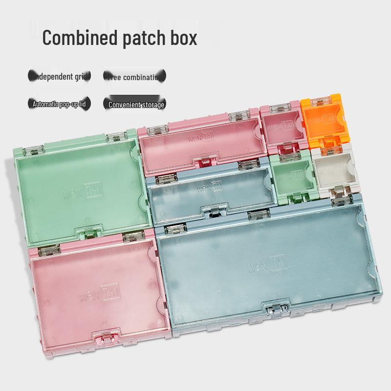 Compact Electronics Storage Box - Resistor & Component Organizer