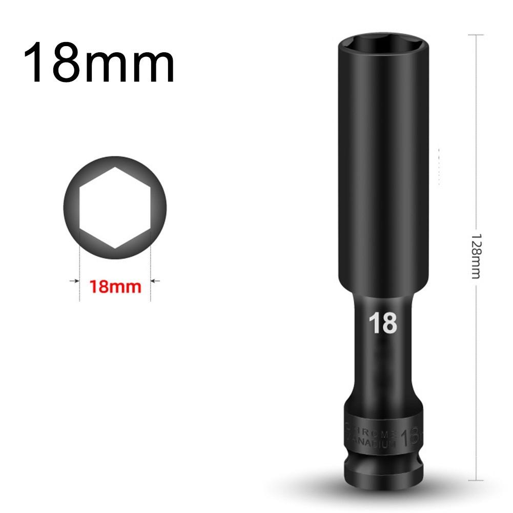 Hex Socket Chrome Vanadium Steel Nut Driver Screwdriver Socket