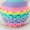 3D Printed Dragon Collectible Mini Egg with Articulated Dragon Inside Colorful Animal Miniature Fidget Toy Desktop Figurine for Home Office Decor