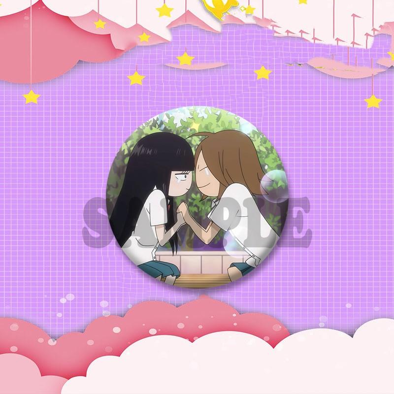 Cute Love Anime From Me To You Button Pins Sawako Kuronuma Shota Kazehaya Cartoon Badges Cosplay Brooch for Bag Hat  Accessories