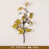 Maple Leaf Sprigs Realistic Halloween Decorative Greenery Thanksgiving Decorations Gradient Artificial Flowers For Home Autumn