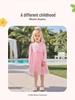Little Maven Girls' Autumn Mesh Dress