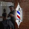 Waterproof LED Barber Shop Sign Rotating Illuminating Pole Bright Stripe Light for Hair SalonUK