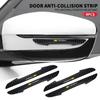 4pc Carbon Fiber Look Car Door Protective Sticker For Lacetti Captiva Aveo T250 T300 Epica Lanos Car Accessories