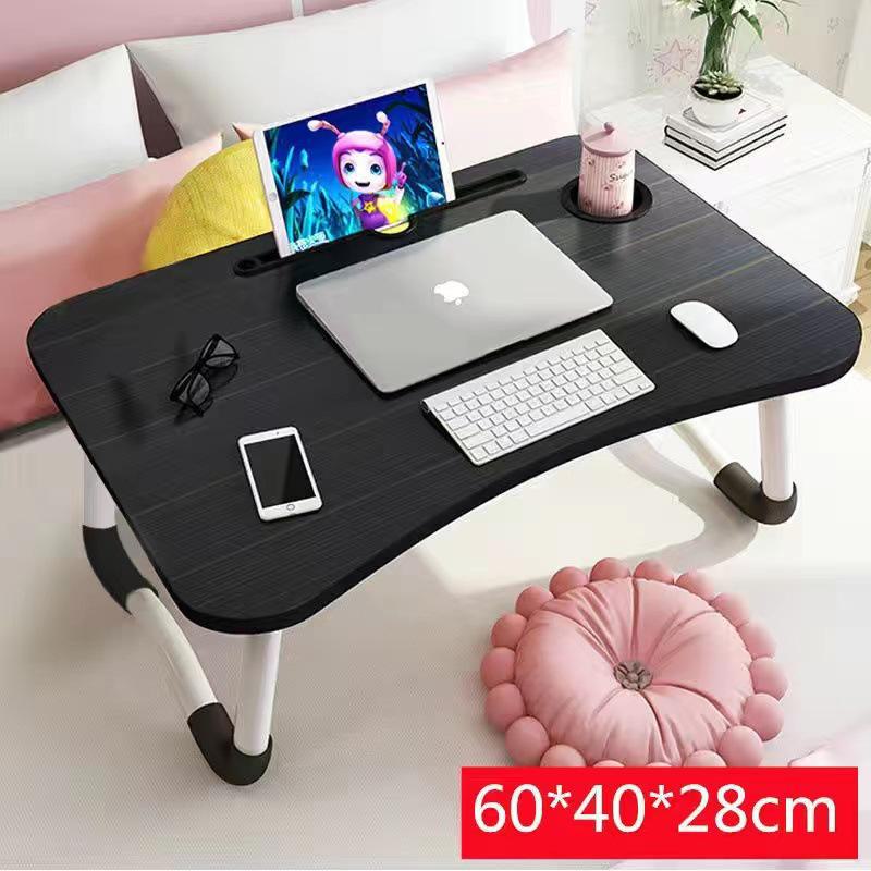 Compact Folding Laptop Table for Dormitory or Bay Window